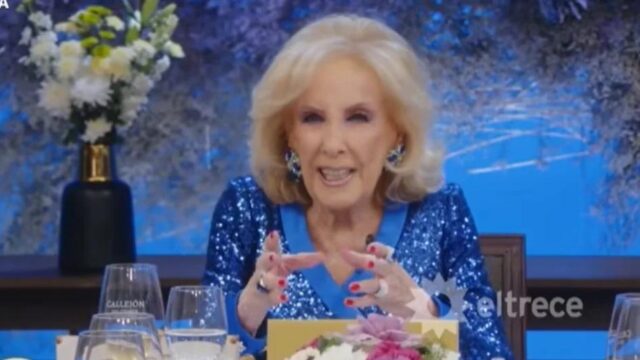 Mirtha Legrand fue internada por bronquitis