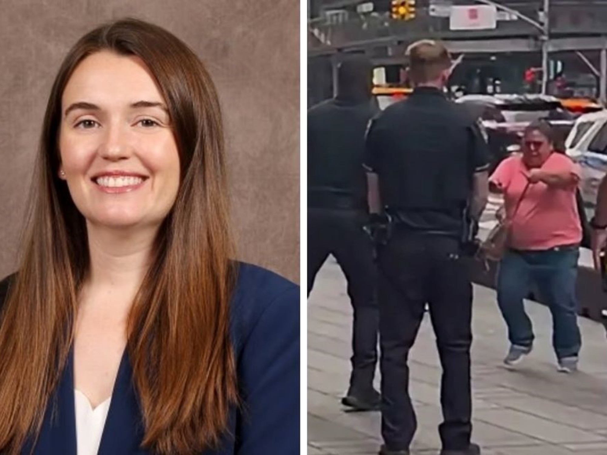 Mueren apuñaladas una ejecutiva del Bank of America y un anciano en Times Square