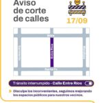 Municipalidad avanza con el Plan 50 Cuadras en Entre Ríos