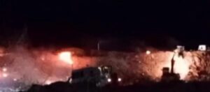 Nuevo principio de incendio en la escombrera del PTA