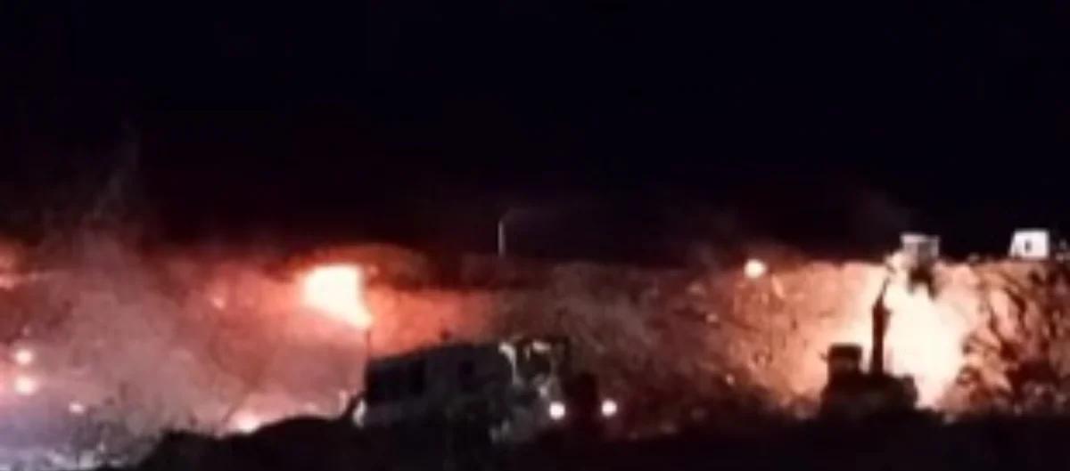 Nuevo principio de incendio en la escombrera del PTA