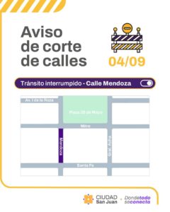 Plan 50 Cuadras avanza en Mendoza entre Santa Fe y Mitre
