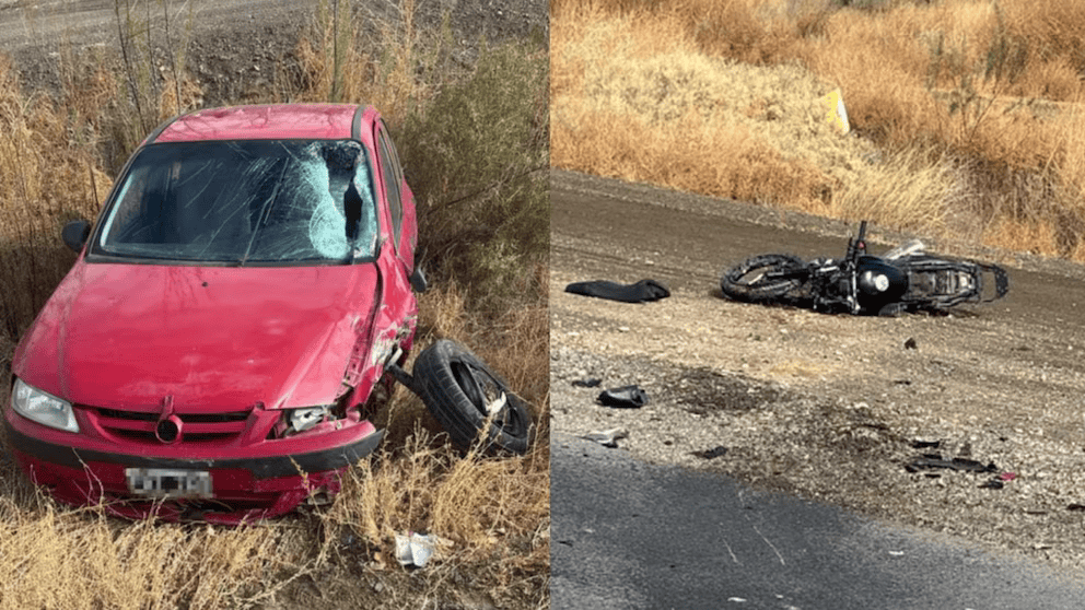 Policía alcoholizado causa mortal choque en Ruta 40
