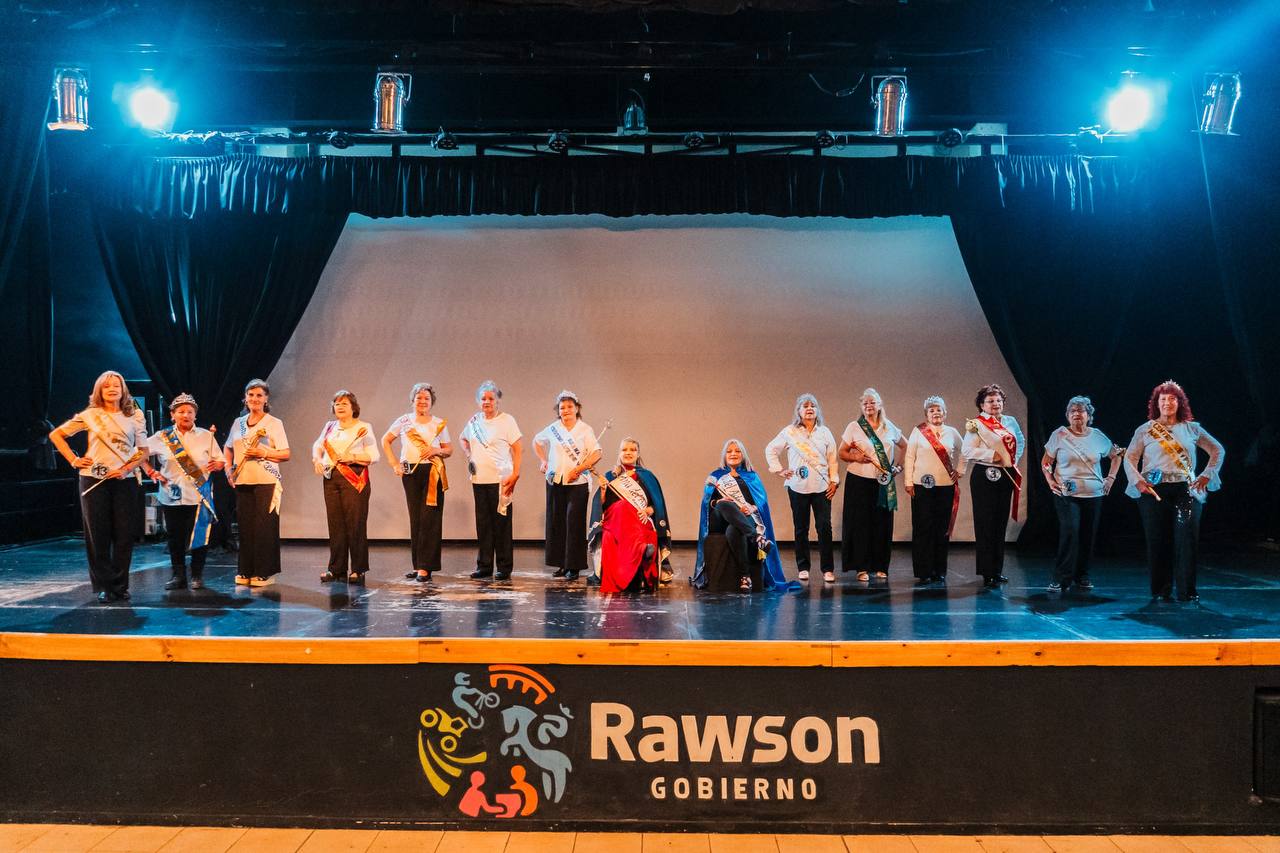 Rawson elige a su Reina del Adulto Mayor 2026