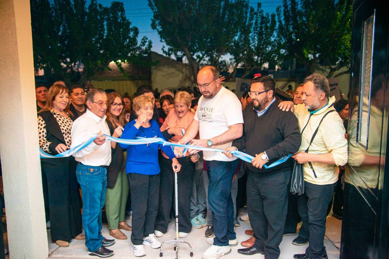 Rivadavia inaugura el primer Centro Integrador Municipal