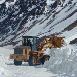 Vialidad intensifica tareas en Paso de Agua Negra por acumulación de hielo