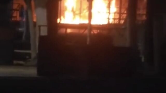 Incendio en el camping del SEC generó preocupación en Rawson