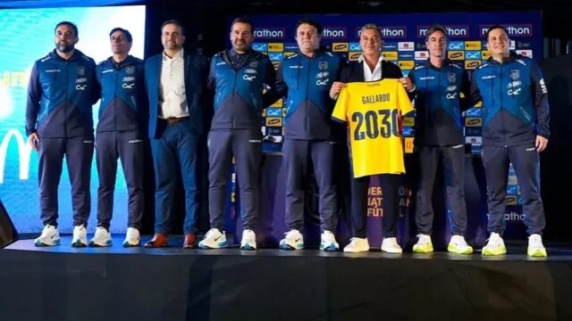 Marcelo Gallardo asumió como DT de Ecuador y presentó su proyecto hasta 2030
