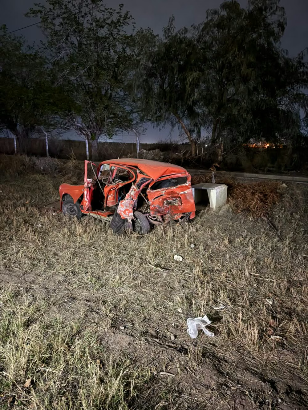 Un hombre murió tras un choque entre dos vehículos en la Ruta 20, en Las Chacritas