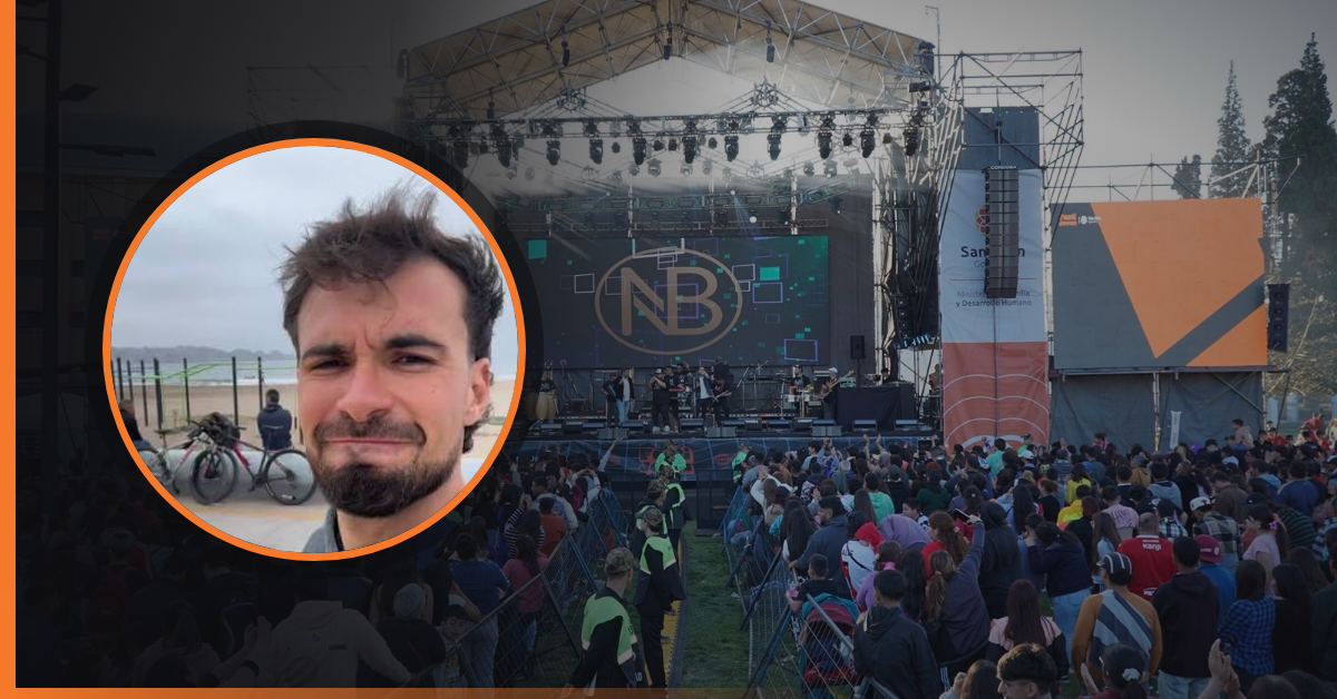 Luciano García conducirá uno de los escenarios del Festi Joven 2026