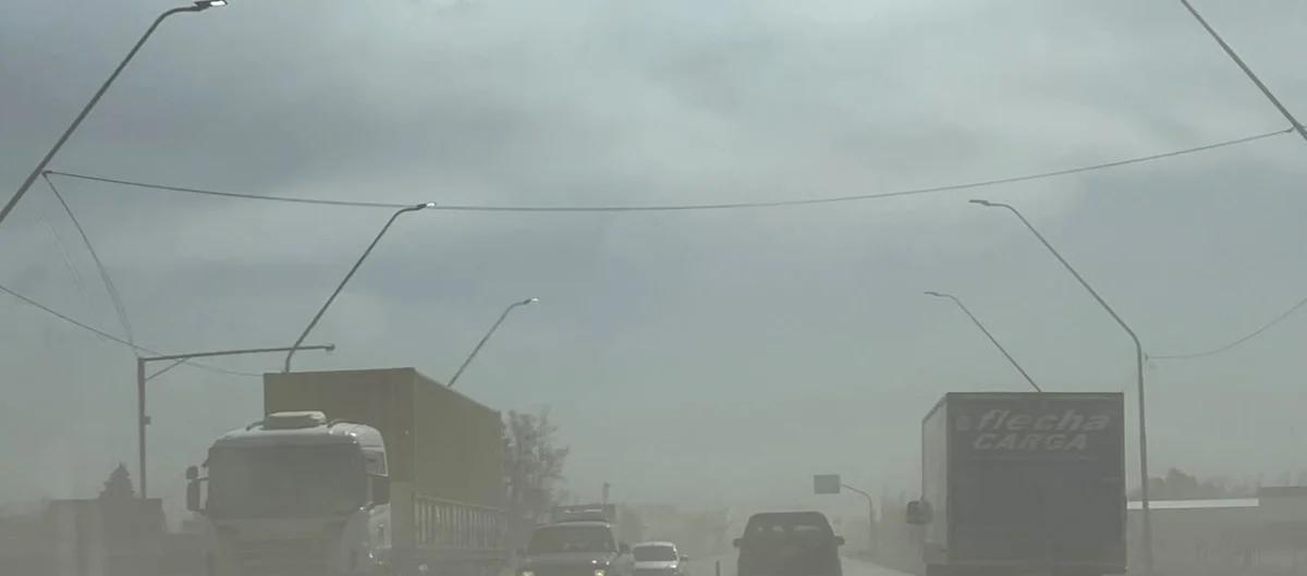 Alerta amarilla por viento Zonda en ocho departamentos de San Juan