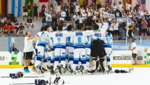 Argentina avanzó a cuartos de final del Mundial de hockey en línea