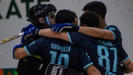 Argentina goleó a Angola en hockey sobre patines en Asunción