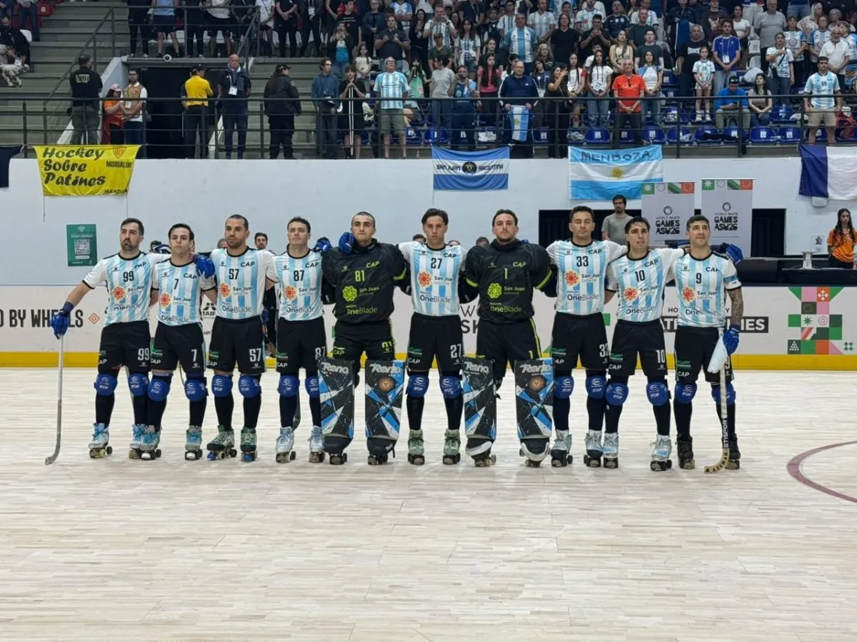 Argentina juega la final mundial de hockey sobre patines contra Francia
