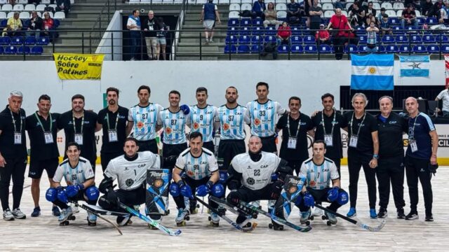 Argentina y Chile empatan sin goles en el Mundial de hockey sobre patines