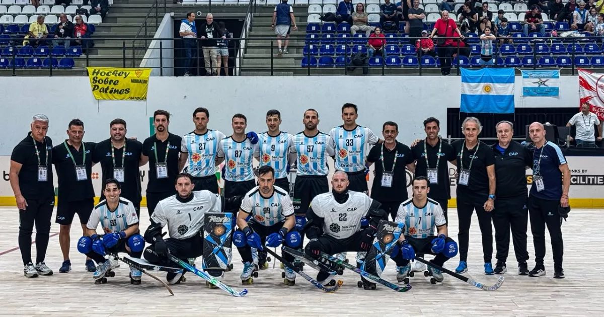Argentina y Chile empatan sin goles en el Mundial de hockey sobre patines