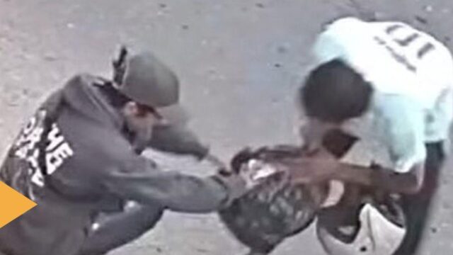 Capturaron a dos ladrones que robaron a un vendedor no vidente