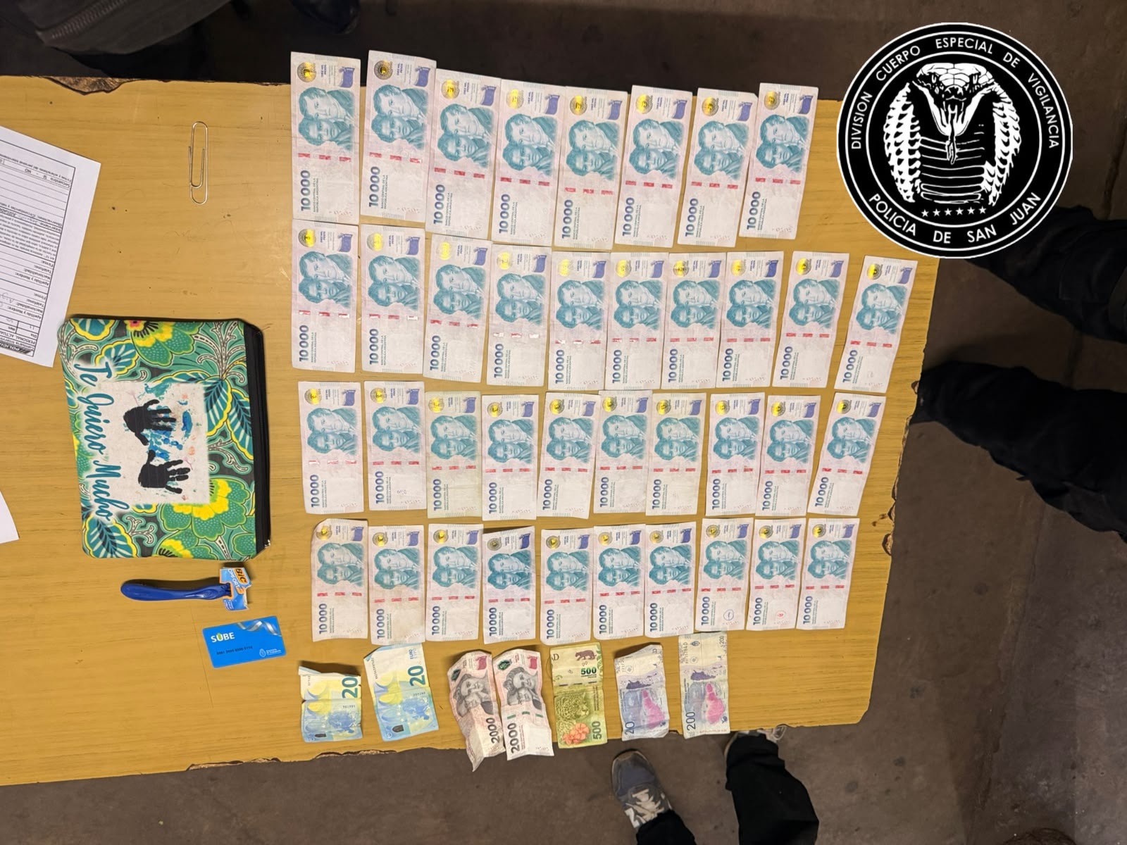 Capturaron a un delincuente buscado en el centro de la capital