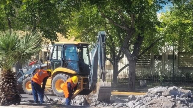 Cortarán calle Alvear en Capital por obras de red cloacal