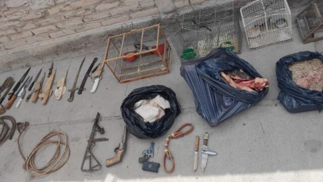 Detienen a cuatro hombres por caza furtiva en Caucete