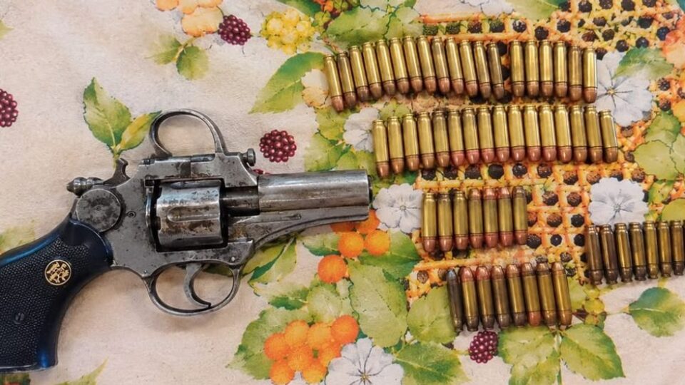 Detienen a dos hermanos con revólver en Santa Lucía
