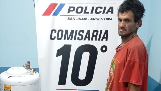 Detuvieron a un hombre con un termotanque en 25 de Mayo