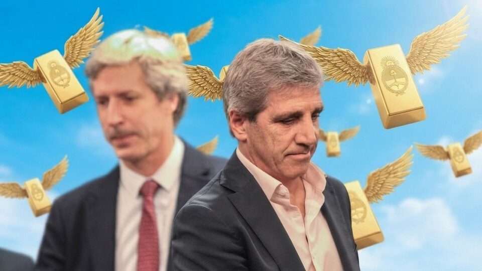 El Banco Central perdió más de mil millones de dólares en operaciones con oro