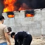 Incendio en Caucete genera alarma frente a escuela