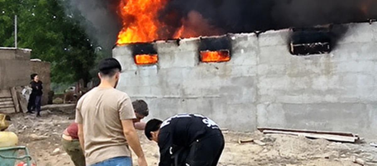 Incendio en Caucete genera alarma frente a escuela