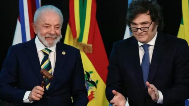 Milei no saludó a Lula y el Gobierno debate el impacto de Brasil en la política local