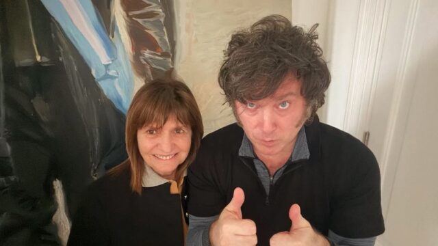 Milei y Bullrich se reunieron en Olivos para hablar de economía