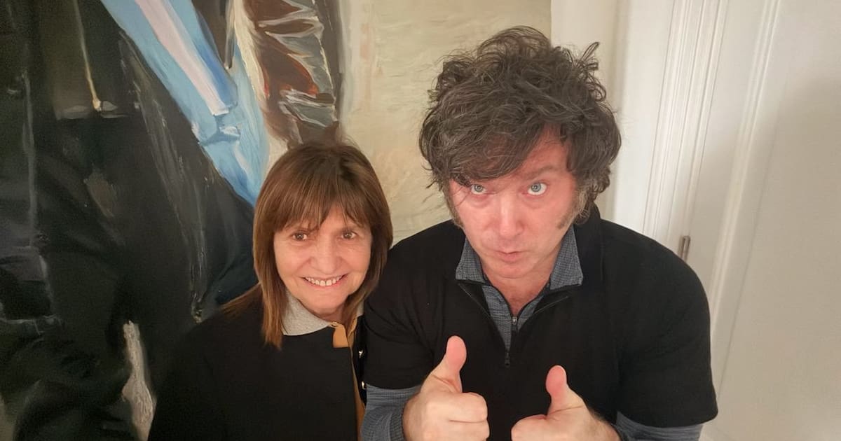 Milei y Bullrich se reunieron en Olivos para hablar de economía