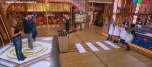 Nazareno recibe el primer delantal negro en MasterChef Celebrity