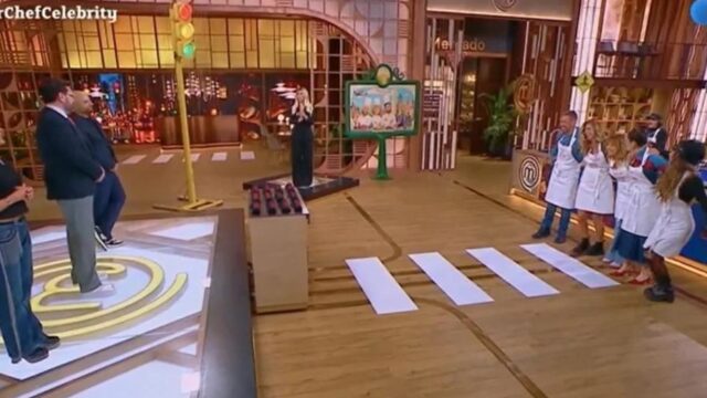 Nazareno recibe el primer delantal negro en MasterChef Celebrity
