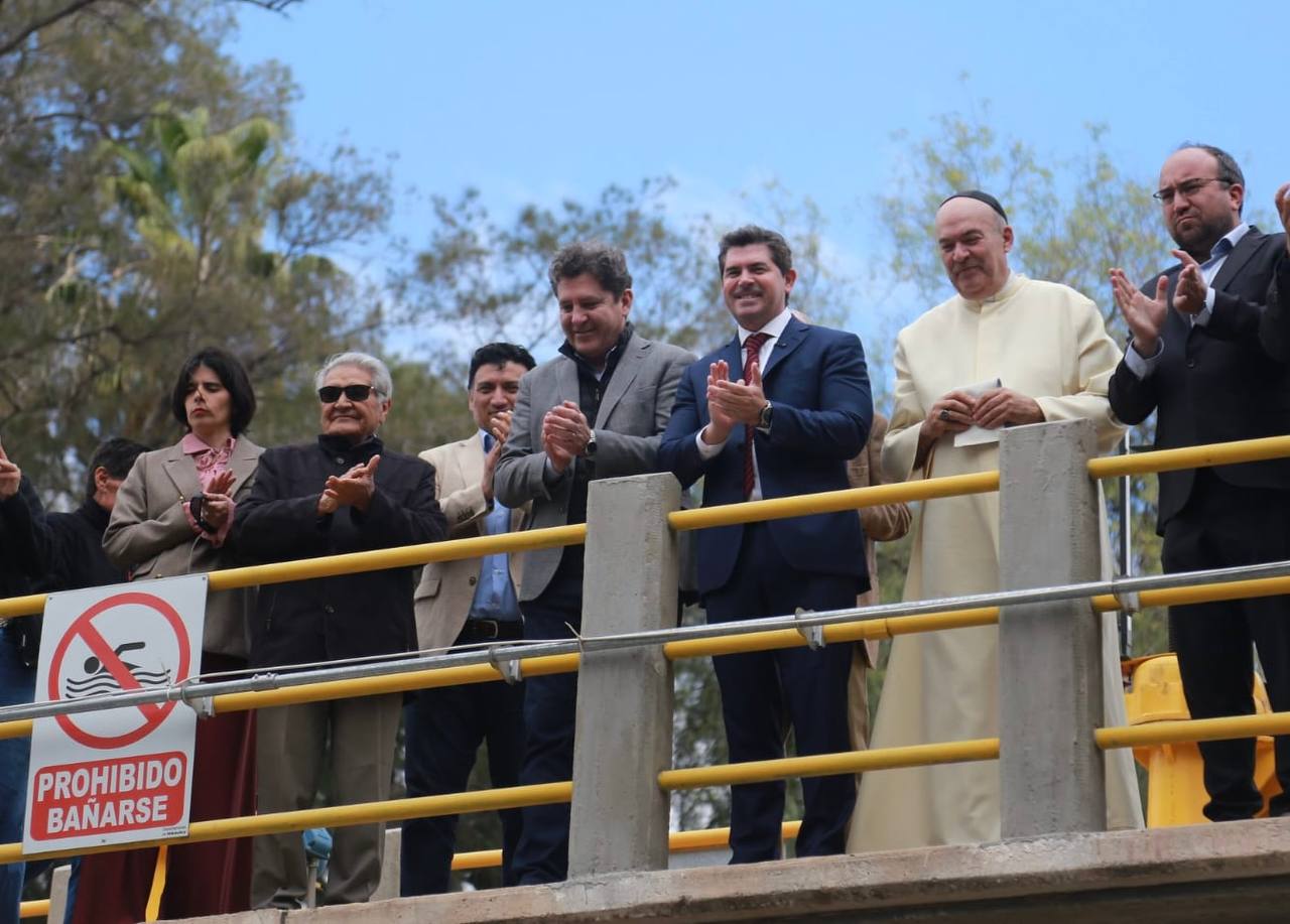 Orrego encabezó la Bendición de las Aguas en el Partidor San Emiliano