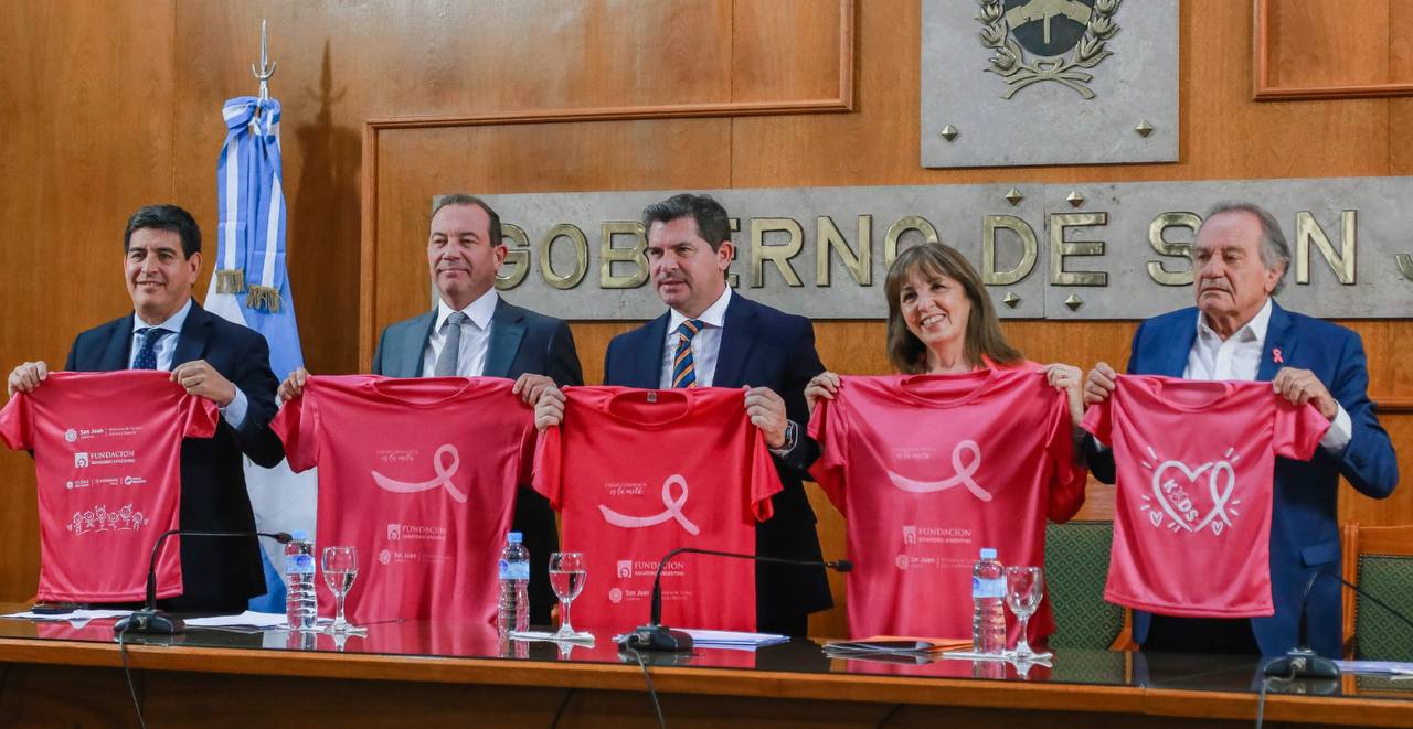 Orrego lanzó maratón para concientizar sobre cáncer de mama