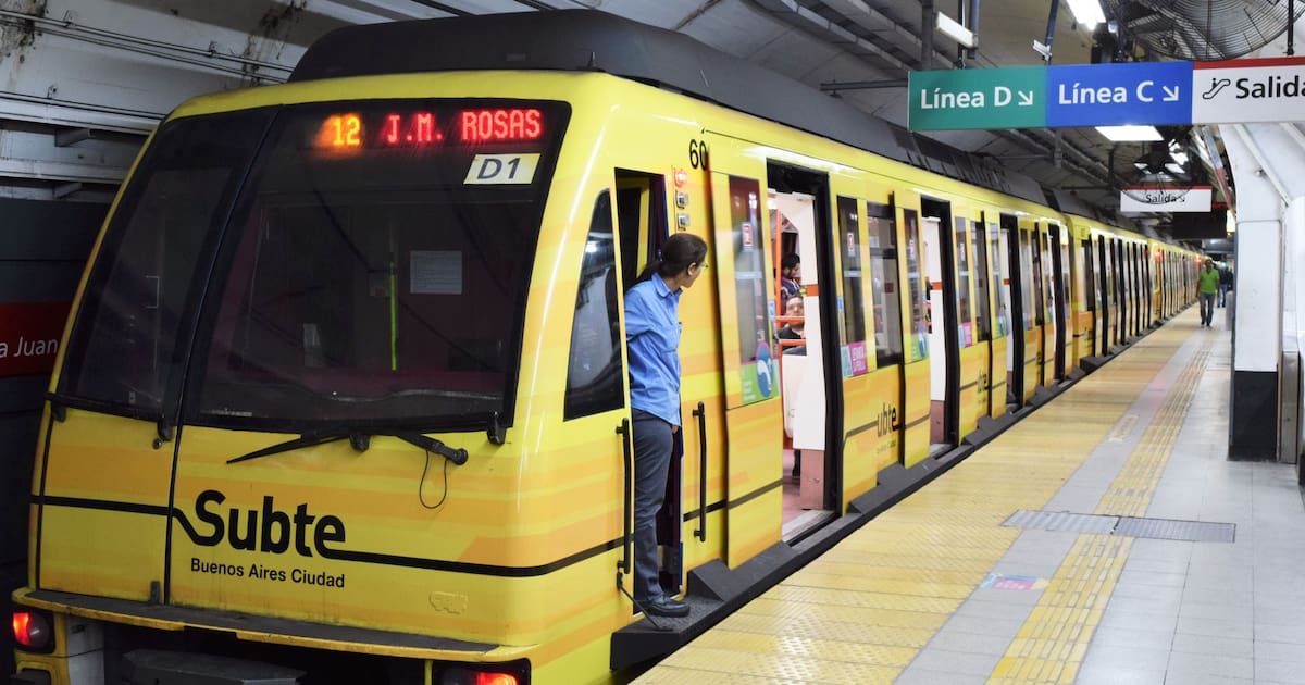 Paro total de subte en Buenos Aires por detención de delegados