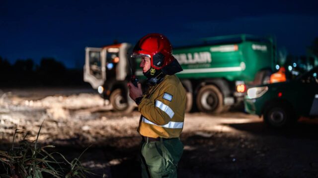 Policía Ecológica advierte sobre riesgos del viento Zonda