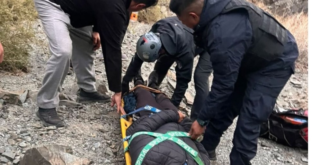 Rescataron a tres excursionistas en la precordillera mendocina