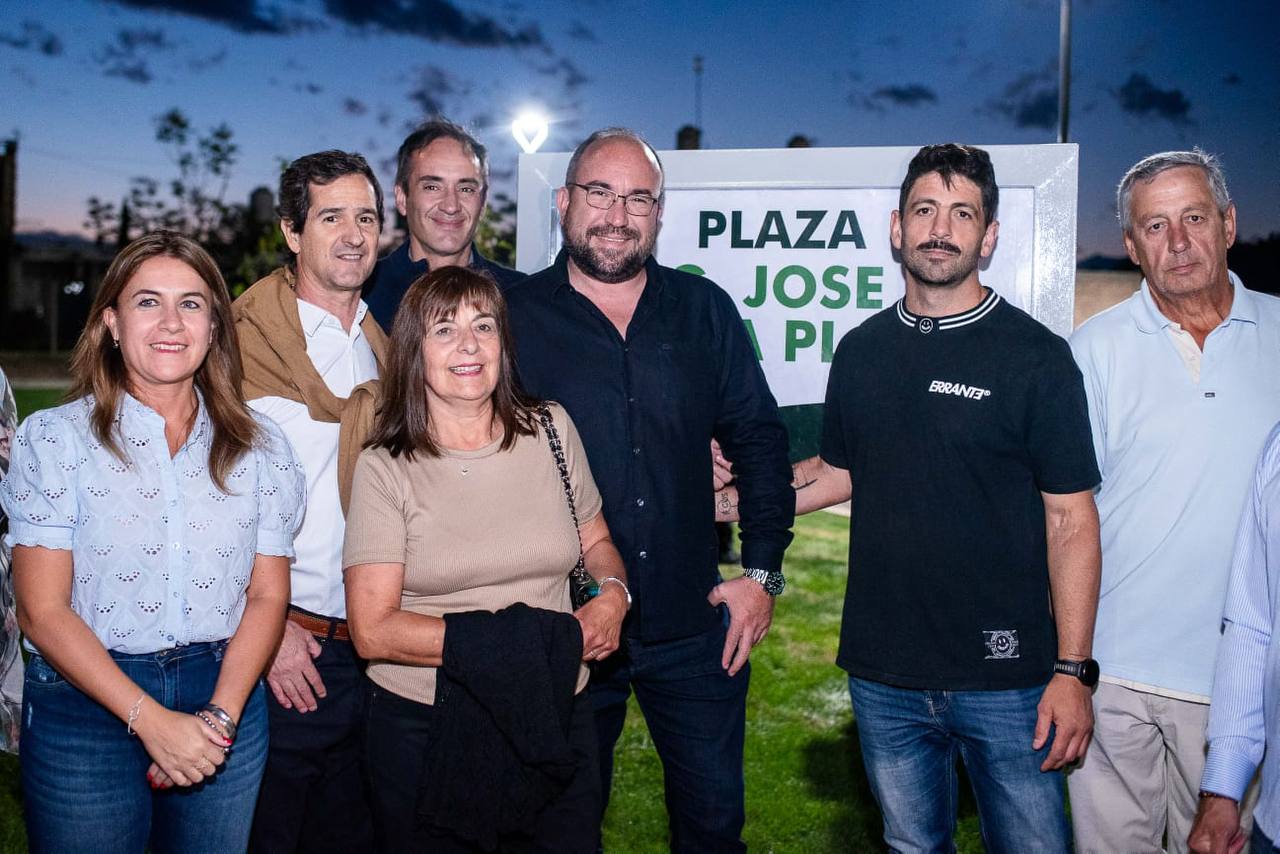 Rivadavia inauguró una nueva plaza con espacios para deportes y recreación