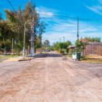 Rivadavia pavimenta las calles del Loteo Rumbos con fondos municipales