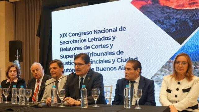 San Juan albergó un congreso de judiciales con más de 180 asistentes