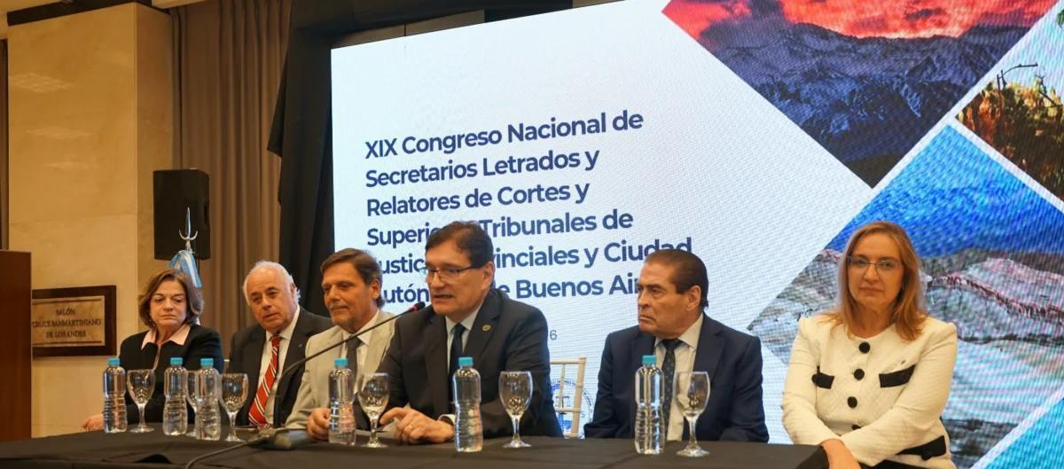 San Juan albergó un congreso de judiciales con más de 180 asistentes