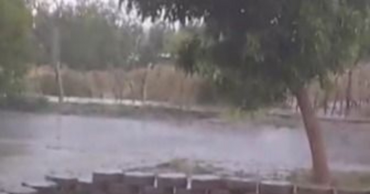 Tormenta con granizo afectó a Iglesia y dejó sin luz a varios sectores
