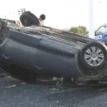 Un auto volcó en Chimbas y cuatro ocupantes fueron hospitalizados