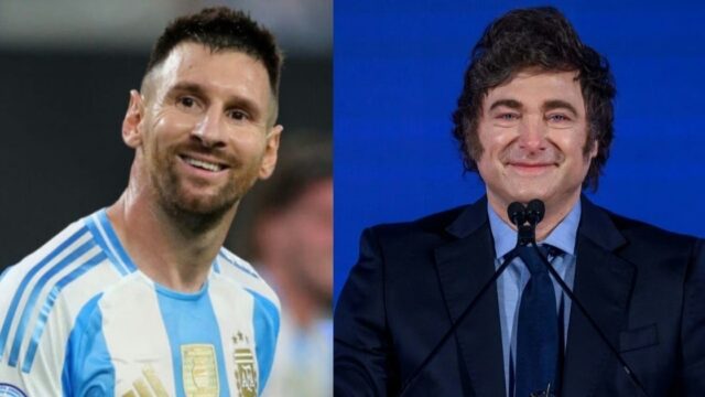 Vocero de Milei compara al Presidente con Messi