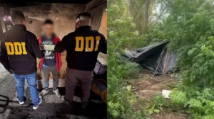 El descampado donde se habría escondido el principal sospechoso por el femicidio de Aixa Mili