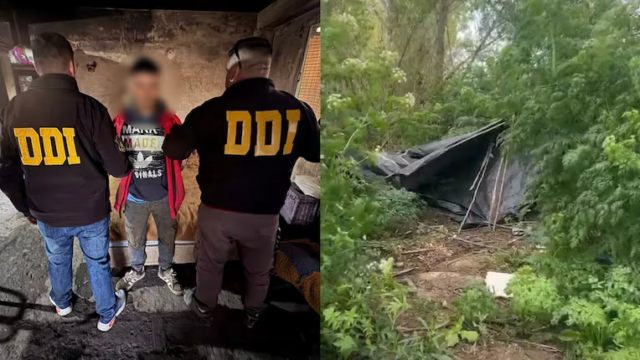 El descampado donde se habría escondido el principal sospechoso por el femicidio de Aixa Mili