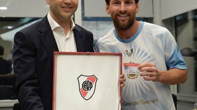 Messi fue nombrado socio honorario de River antes de su despedida de la Selección