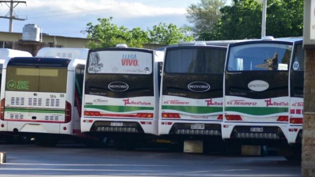 UTA reclama una deuda de hasta $800.000 por chofer y espera una propuesta para levantar el paro en San Juan